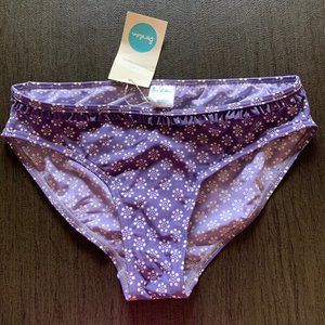 Boden purple swim bottoms